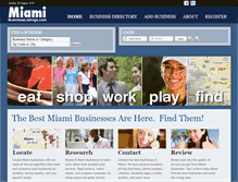 Tablet Screenshot of miamibusinesslistings.com